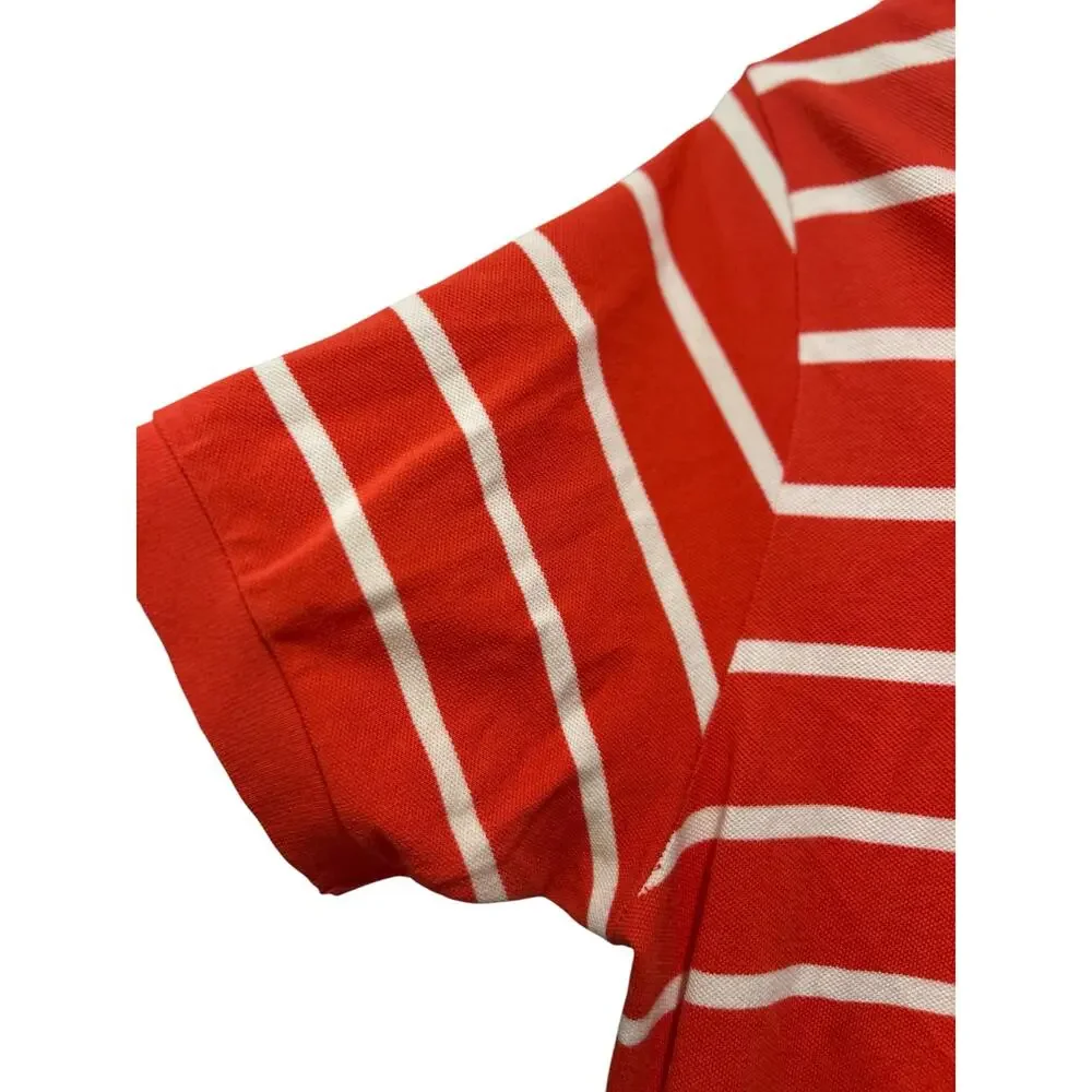 Polo Ralph Lauren Striped Polo Shirt Red White Blue Pony Cotton XXL Men's